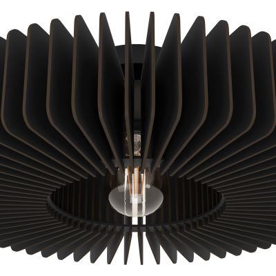 Eglo Palombaia lampa podsufitowa 1x40 W czarna 900831