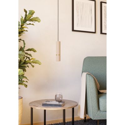 Eglo Caminia lampa wisząca 1x5 W piaskowa 901151