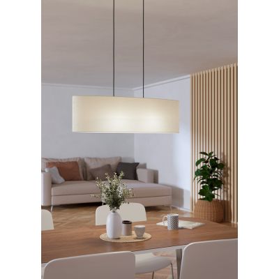 Eglo Febres lampa wisząca 2x60 W biała 901261