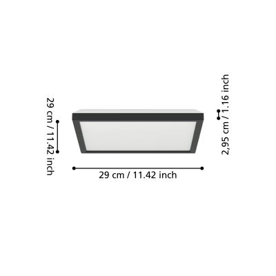 Eglo Rovito panel LED 13 W 901442