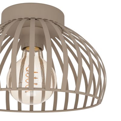 Eglo Mogano lampa podsufitowa 1x40 W piaskowa 901746