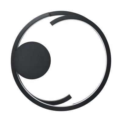 Eglo Mezzomonte lampa podsufitowa 1x20 W czarna 901821