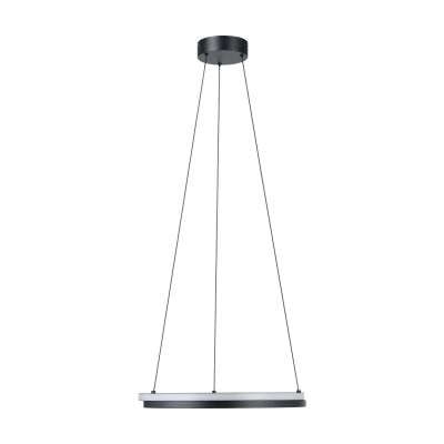 Eglo Mezzomonte lampa wisząca 1x20 W czarna 901822