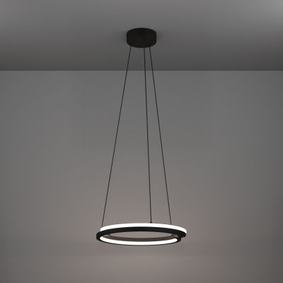 Eglo Mezzomonte lampa wisząca 1x20 W czarna 901822