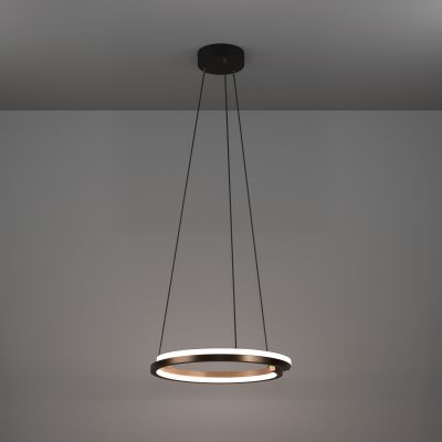 Eglo Mezzomonte lampa wisząca 1x20 W brązowa 901826