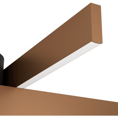 Eglo Folcino-Z lampa podsufitowa 2x18 W biała-brązowa 901863