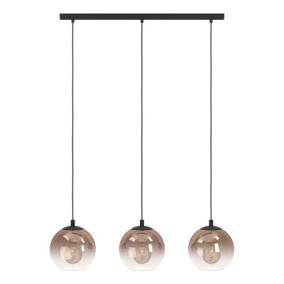 Eglo Ariscani lampa wisząca 3x40 W brązowa 901924