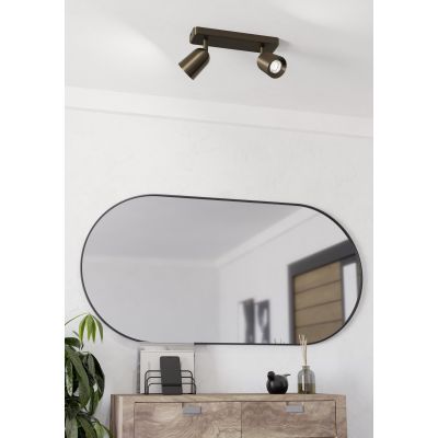 Eglo Camaldoli lampa podsufitowa 2x10 W brązowa 901949