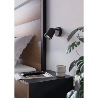 Eglo Camaldoli kinkiet 1x10 W czarny 901952