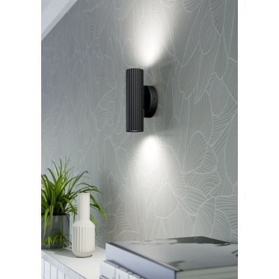 Eglo Portillo kinkiet 2x5 W czarny 902032