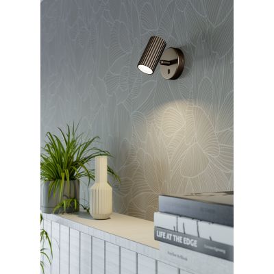 Eglo Portillo kinkiet 1x5 W brązowy 902035