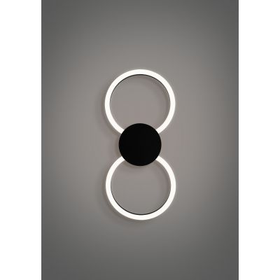 Eglo Venticello kinkiet 1x28 W czarny 902124