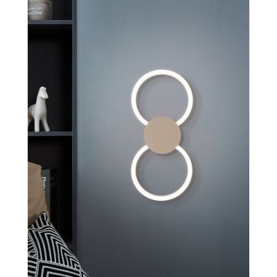 Eglo Venticello kinkiet 1x28 W piaskowy 902127