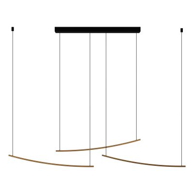 Eglo Villeggi lampa wisząca 1x22 W mosiądz 902167