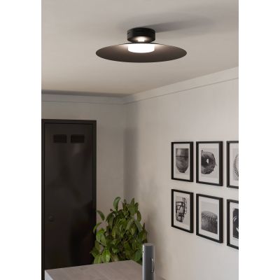 Eglo Conomavilla-Z lampa podsufitowa 1x15,5 W biała-czarna 902182