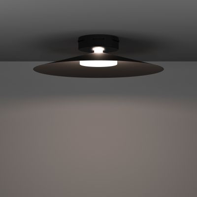 Eglo Conomavilla-Z lampa podsufitowa 1x15,5 W biała-czarna 902182