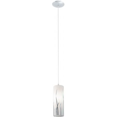 Eglo Rivato lampa wisząca 1x60W biały/chrom 92739