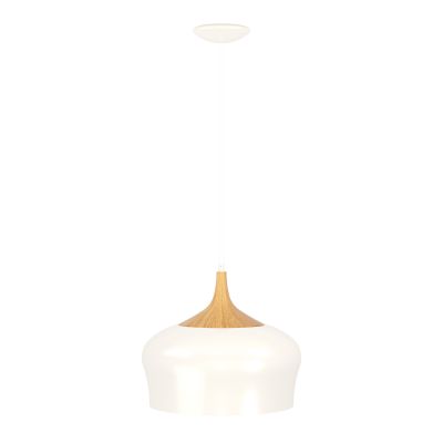 Eglo Obregon lampa wisząca 1x60 W beżowa 95383