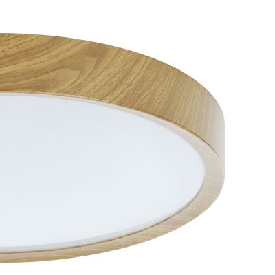 Eglo Musurita plafon 1x37 W biały/brązowy 98602