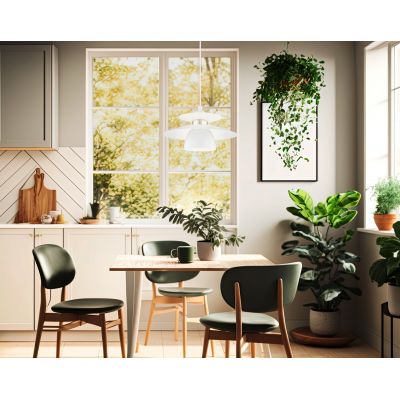 Eglo Brenda lampa wisząca 1x40 W biała 98734