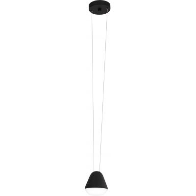 Eglo Palbieta lampa wisząca 1x3W czarny/przezroczysty/satyna 99033