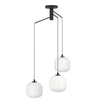 Eglo Mantunalle lampa wisząca 3x40 W biała 99368