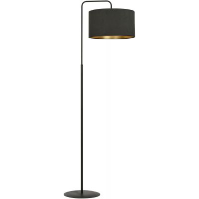Emibig Hilde lampa stojąca 1x60W czarny/złoty 1054/LP1
