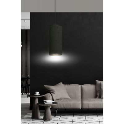 Emibig Bente lampa wisząca 1x60W czarny/złoty 1067/1