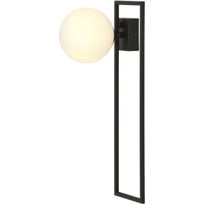 Emibig Imago 1B lampa podsufitowa 1x40W czarna/opal 1130/1B