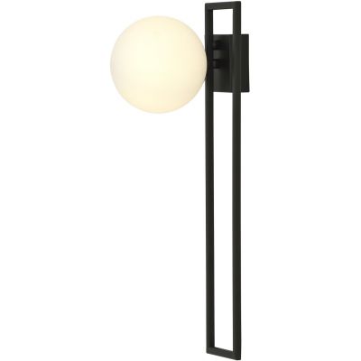 Emibig Imago 1C lampa podsufitowa 1x40W czarna/opal 1130/1C