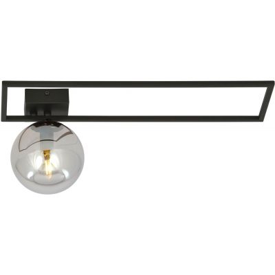 Emibig Imago 1B lampa podsufitowa 1x40W czarna/grafit 1131/1B