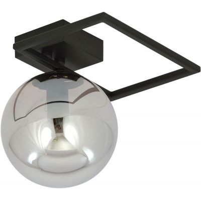 Emibig Imago 1E lampa podsufitowa 1x40W czarna/grafit 1131/1E