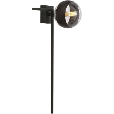 Emibig Imago Stripe 1F lampa podsufitowa 1x40W czarna/przezroczysta 1132/1F