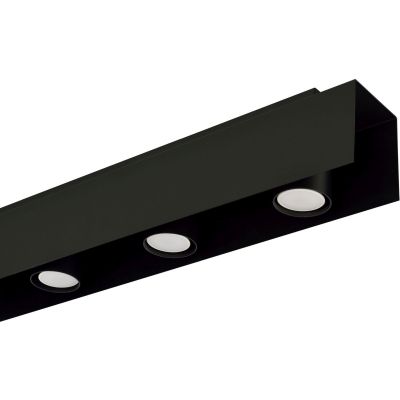 Emibig Kenno lampa podsufitowa 5x8 W czarna 1141/5