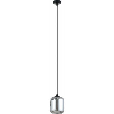 Emibig Storm lampa wisząca 1x40W czarna/przydymiona 1176/1