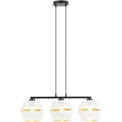 Emibig Piano lampa wisząca 3x60W biały/czarny/złoty 1182/3