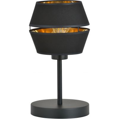 Emibig Piano lampa stołowa 1x60W złoty/czarny 1183/LN