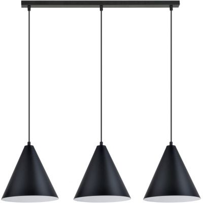 Emibig Rebel lampa wisząca 3x15 W czarny/biały 1270/3