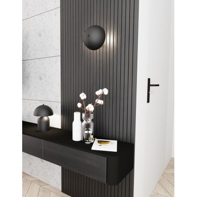 Emibig Mush kinkiet 2x8 W czarny 1451/K2