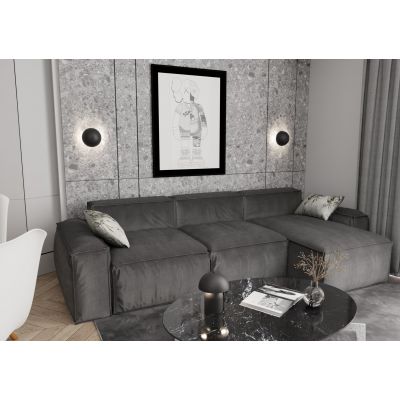 Emibig Mush lampa stołowa 2x8 W czarna 1451/LN2