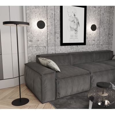 Emibig Nemo lampa stojąca 3x8 W czarna 1454/LP3