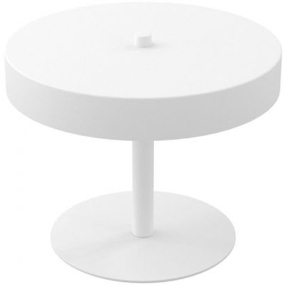 Emibig Nemo lampa stołowa 2x8 W biała 1456/LN2