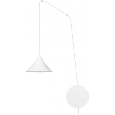 Emibig Abramo lampa wisząca 1x15 W biała 159/1