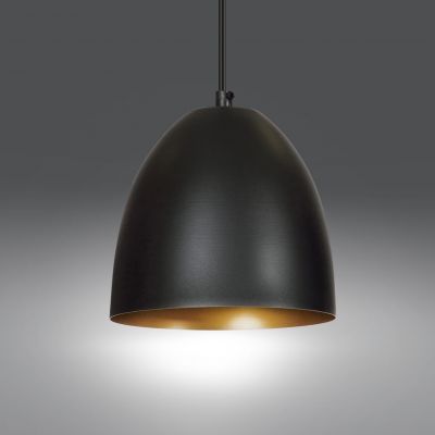 Emibig Lenox lampa wisząca 1x60 W czarna 410/1