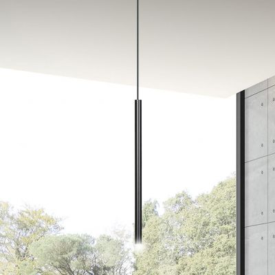Emibig Selter lampa wisząca 1x8 W czarna 552/1