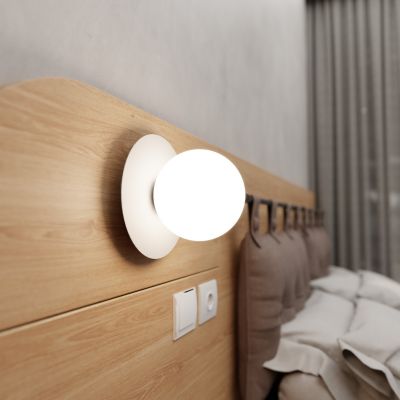 Emibig Minerva kinkiet 1x10 W biały 613/K1