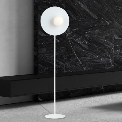Emibig Oslo lampa stojąca 1x10 W biała 1189/LP