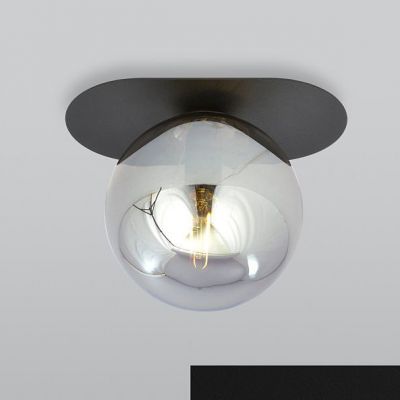 Emibig Plaza lampa podsufitowa 1x10 W czarna-grafitowa 1119/1