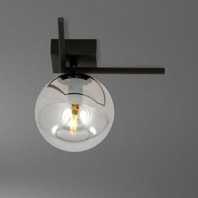 Emibig Imago lampa podsufitowa 1x10 W czarna-grafitowa 1131/1G