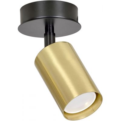 Emibig Zen lampa podsufitowa 1x30W czarny/złoty 622/1